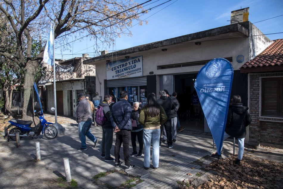 Vecinos de barrio Triángulo y Moderno en el Distrito Oeste de Rosario