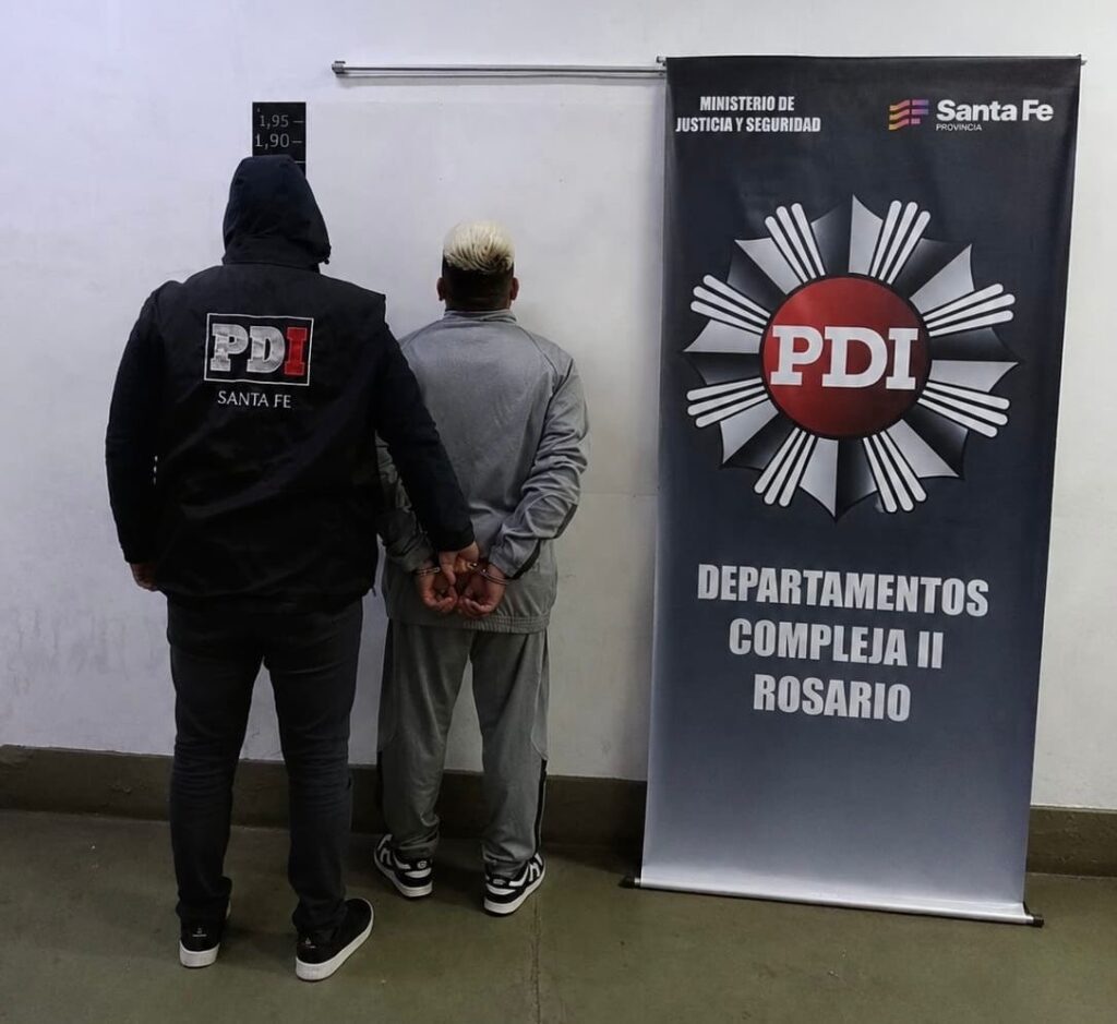 Chichi Contreras detenido por la PDI en pleno centro de Rosario