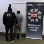 Chichi Contreras detenido por la PDI en pleno centro de Rosario