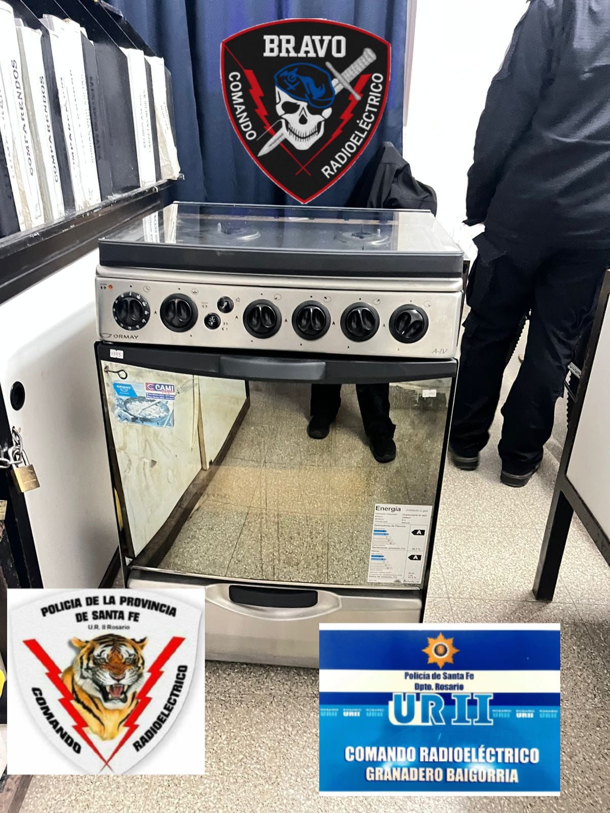 Cocina Ormay secuestrada en el operativo por tarjetas clonadas