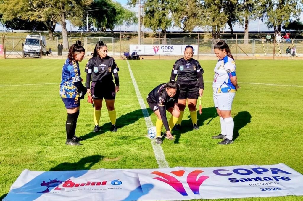 Fútbol femenino de la Copa Santa Fe en el fin de semana largo