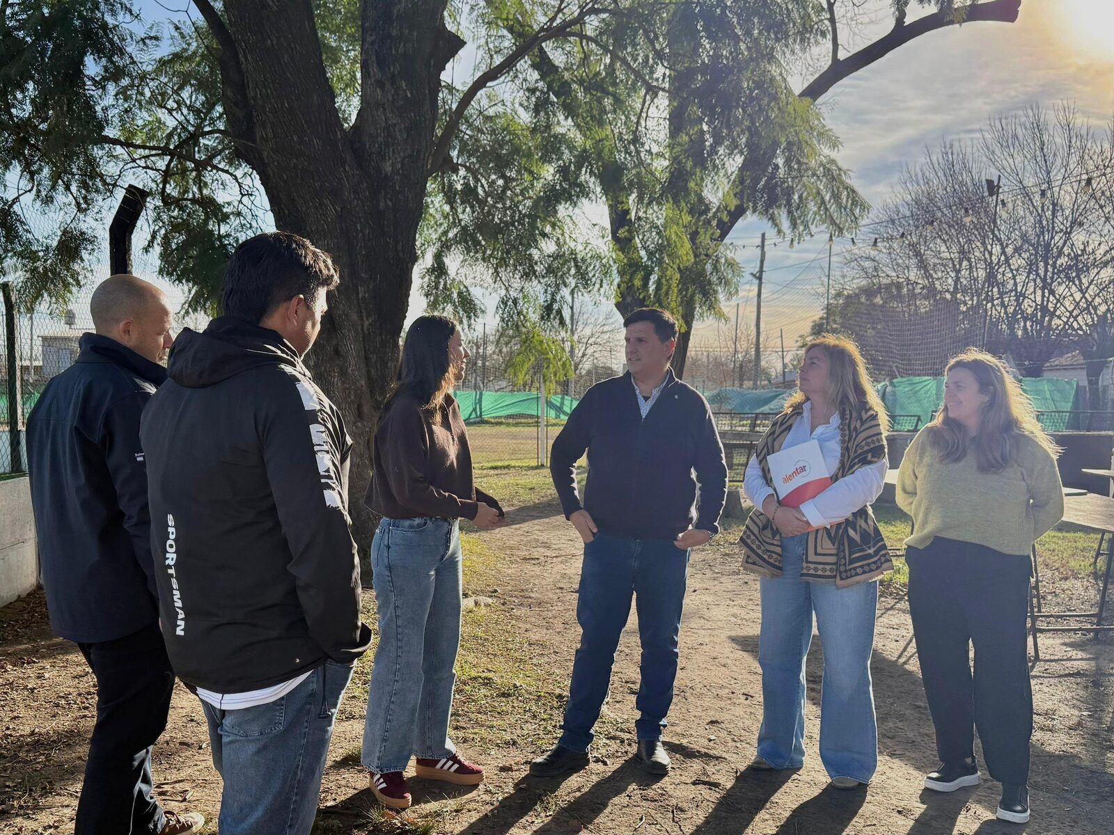 Recorrida por el predio de Defensores de Sportman en Roldán