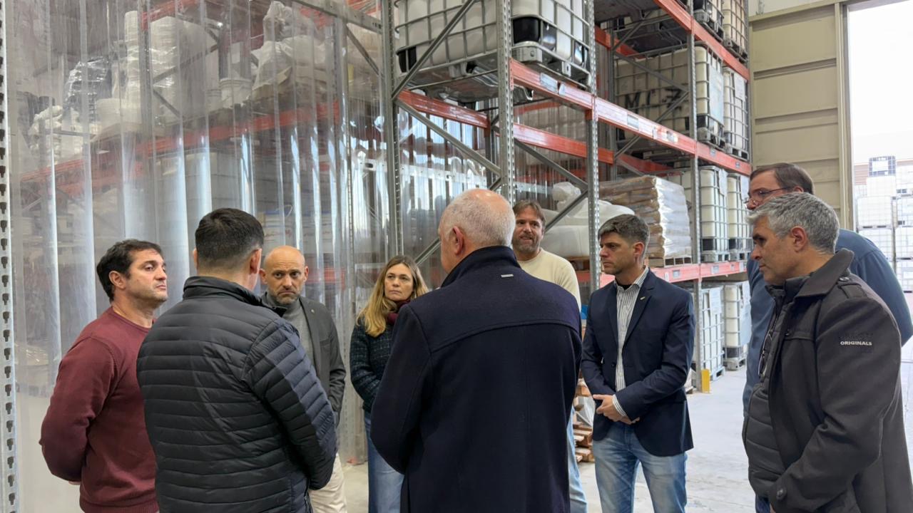 Recorrida por el Parque Industrial de Roldán y el desarrollo productivo