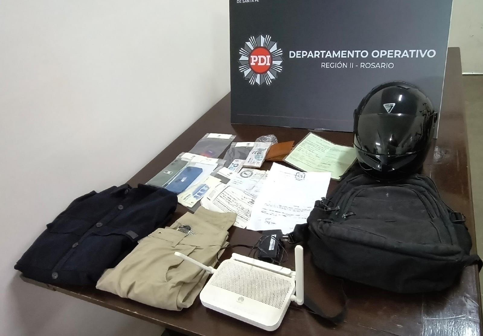 Elementos secuestrados a la Banda de los Tucumanos por la PDI