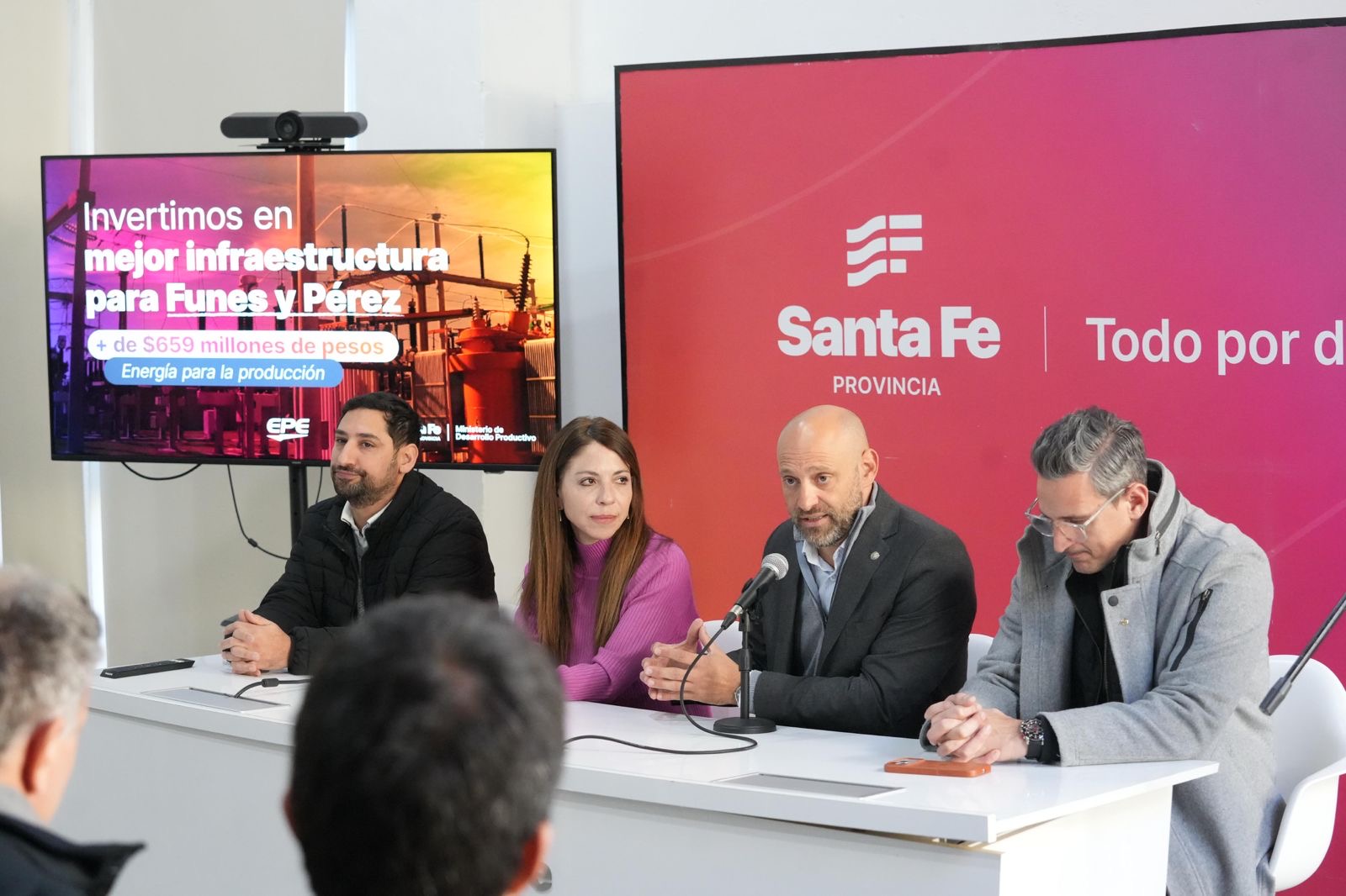 EPE Funes y Pérez: acto oficial de apertura de ofertas por la inversión provincial en media tensión