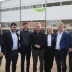 Pullaro y Macri recorrieron el Estadio Multipropósito Santa Fe