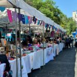 La Feria de Paternidades reúne más de 100 emprendimientos en la Plaza Sarmiento