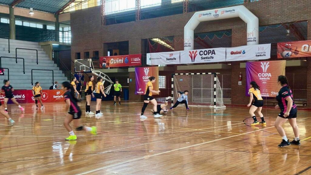 Debut del handball en la Copa Santa Fe 2026 en el CEF N° 29 de la ciudad de Santa Fe