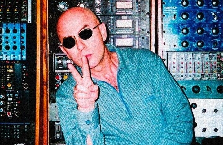 Indio Solari en estudio de grabación