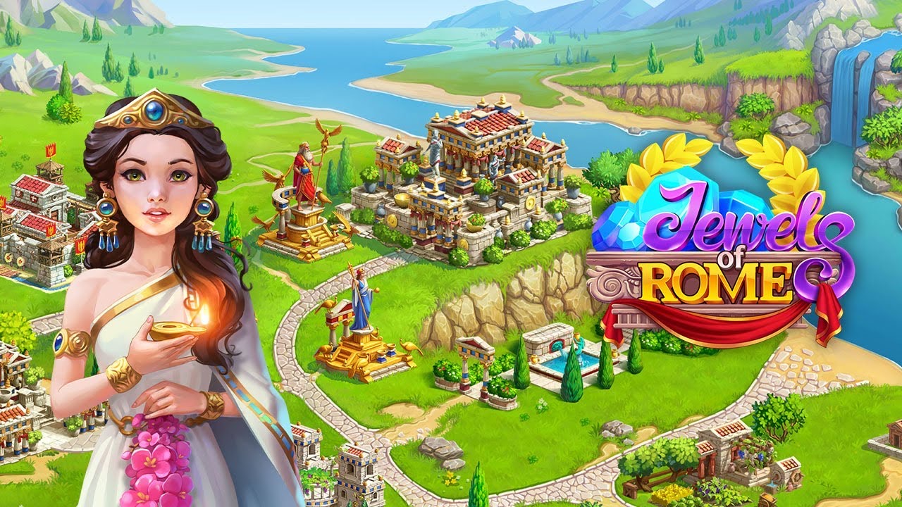 Jewels of Rome Match-3 Game and City Builder, puzle de construcción en Steam
