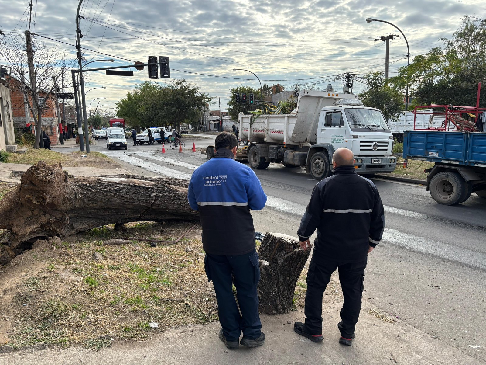 Liberación de espacios públicos sobre la calzada por Control Urbano en Rosario