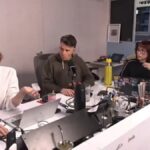 Magalí Abramovich productora de Luzu TV en el estudio de El Show del Verano