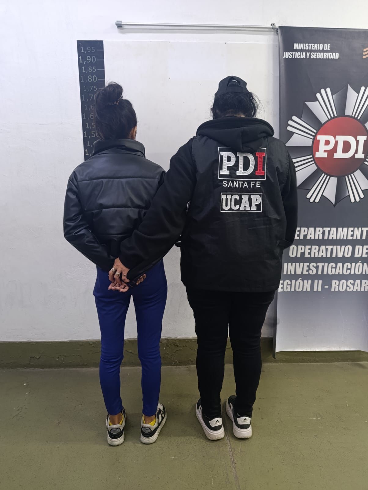 Aprehendida durante el megaoperativo Los Menores en Granadero Baigorria junto a una agente de la UCAP-PDI Santa Fe