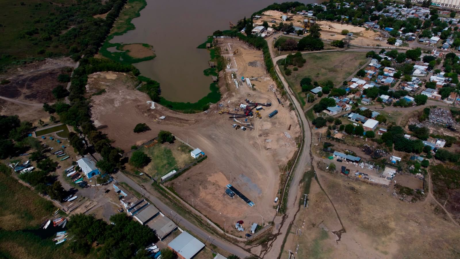 Obras en la Terminal I del Puerto de Villa Constitución