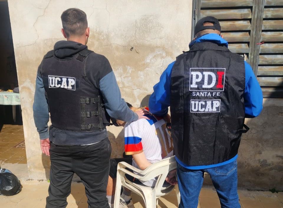 Operativo de la UCAP y la PDI de Santa Fe que capturó a Samuel Reyes