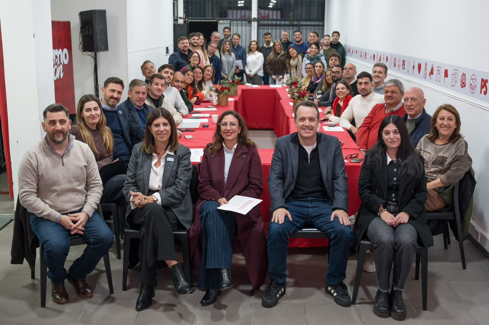 Joaquín Blanco y Varinia Drisun reelectos en la conducción del Partido Socialista de Santa Fe