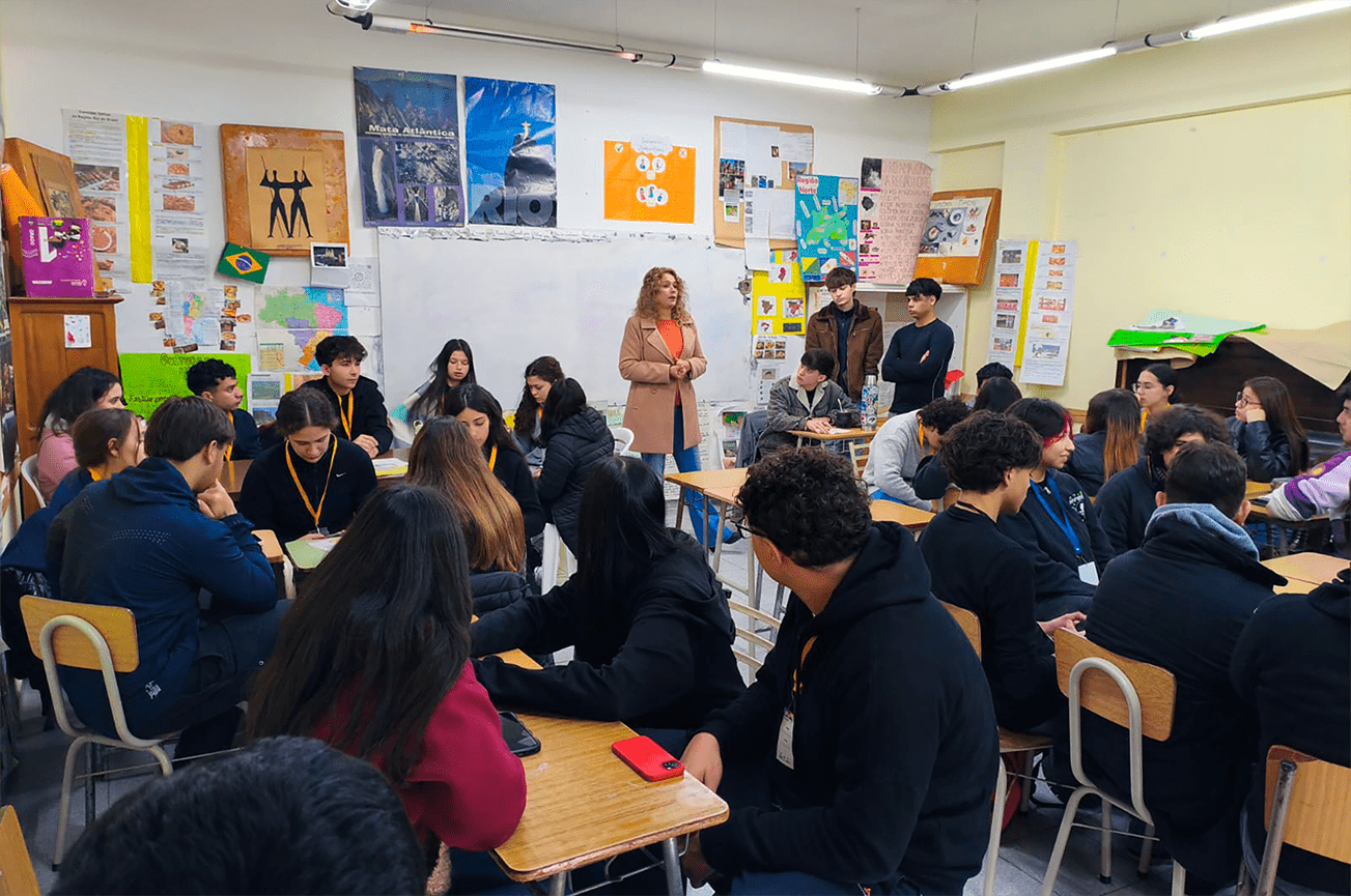 Estudiantes secundarios de San Lorenzo trabajan en proyectos del Presupuesto Participativo Joven