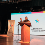 Los jóvenes, protagonistas: alumnos de San Lorenzo presentaron proyectos Presupuesto Participativo Joven San Lorenzo: el intendente Leonardo Raimundo en la jornada
