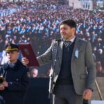 «Cuando no se roba, la plata alcanza»: Pullaro reinauguró el Monumento a la Bandera