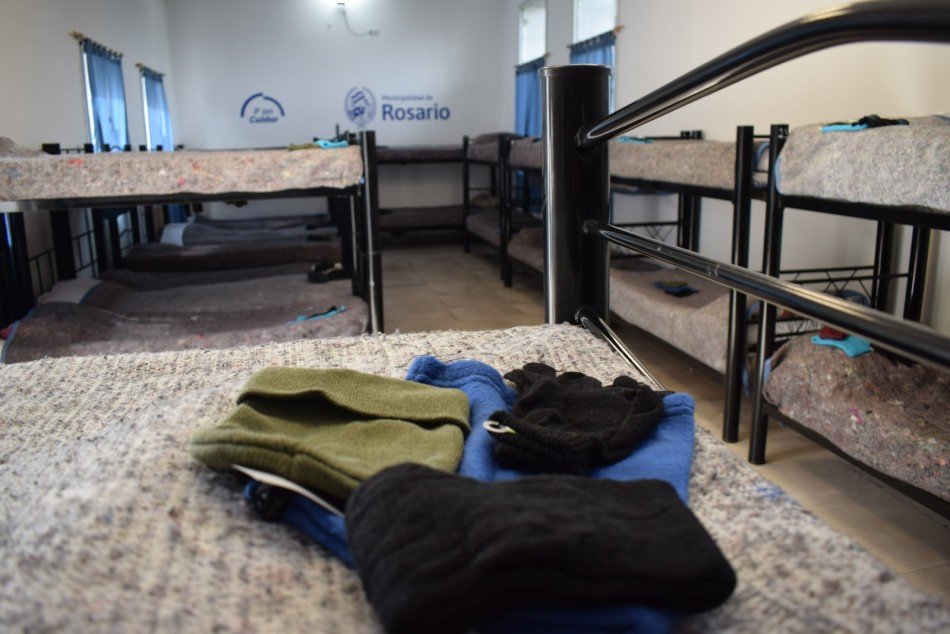 Refugio municipal de Rosario para personas en situación de calle