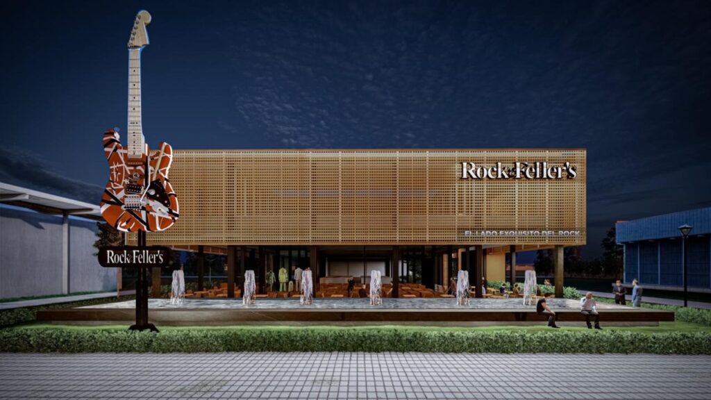 Rock & Fellers Funes: render del complejo Vida Multiespacio