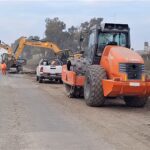 Vialidad Nacional supervisa las mejoras en la Ruta Nacional 11 en Puerto General San Martín