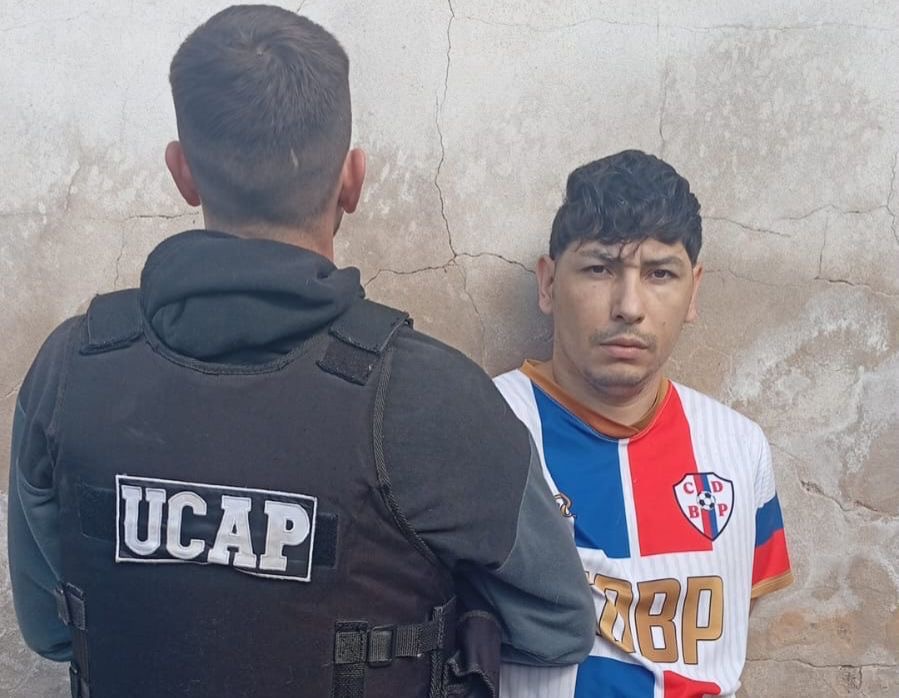Samuel Reyes detenido por la UCAP de la PDI en Córdoba