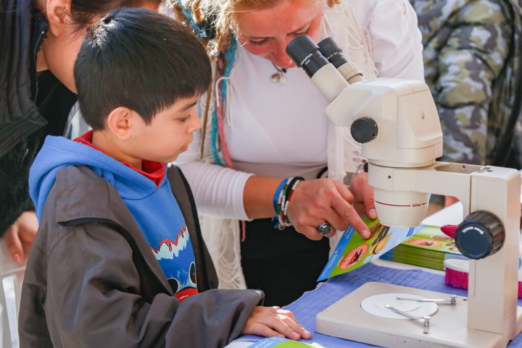 Actividades para chicos en la jornada del Hospital SAMCo Funes