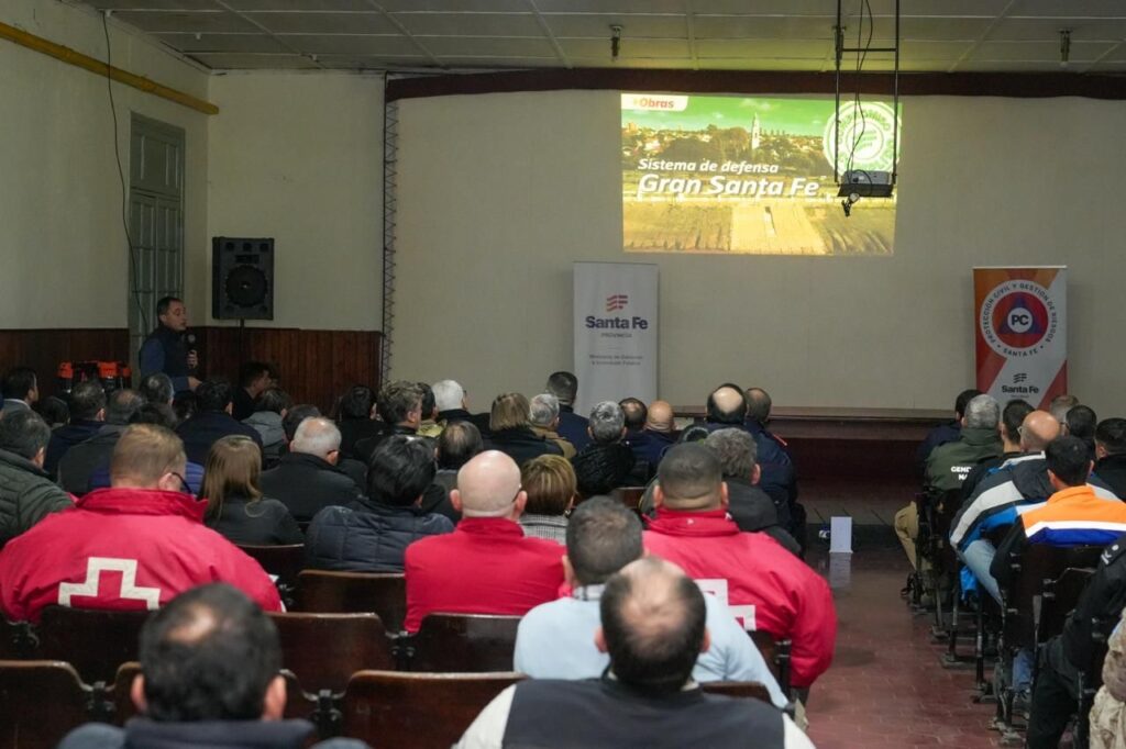 Jornada por el fenómeno de El Niño en el Batallón de Ingenieros 1 de Santo Tomé