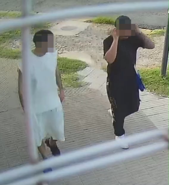 Sistema Lince: captura de cámara de seguridad con dos sospechosos del homicidio en zona sur de Rosario