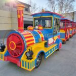 Trencito en Funes: nuevo tren recreativo eléctrico municipal