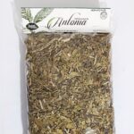 Paquete de yerba mate Antonia, producto prohibido por la Assal en Santa Fe
