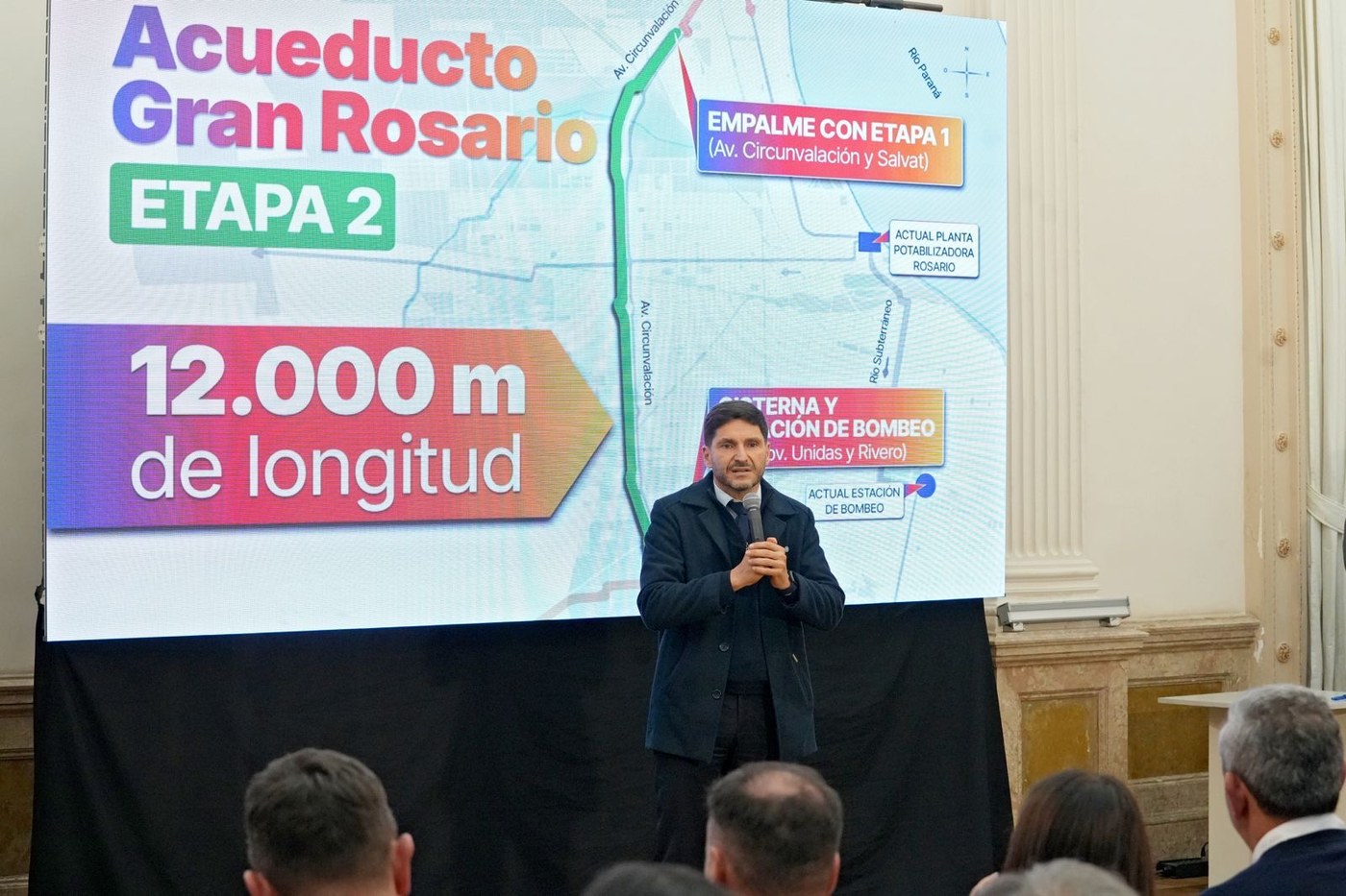 Trazado de la etapa 2 del Acueducto Gran Rosario