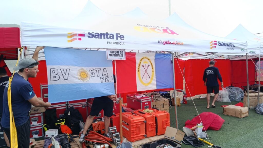 Base de operaciones de la brigada USAR de Santa Fe en La Guaira, Venezuela