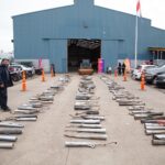 La Provincia destruyó 200 caños de escape adulterados secuestrados al delito