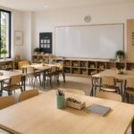 Funes aprobó la habilitación del Colegio Finés, de pedagogía finlandesa, en la zona Don Mateo Aula de un colegio de pedagogía finlandesa; Funes aprobó la habilitación del Colegio Finés