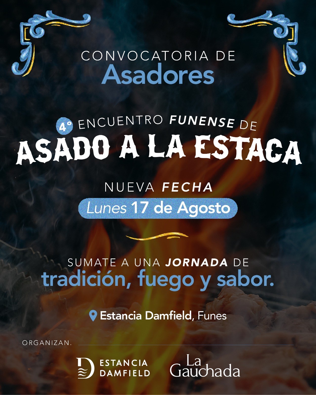 Convocatoria de asadores para el 4° Encuentro de Asado a la Estaca