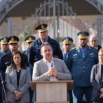 Día del Agente Penitenciario: la Provincia destacó al personal y ratificó la transformación del sistema carcelario El ministro de Justicia y Seguridad, Pablo Cococcioni, habla en el acto por el Día del Agente Penitenciario en Coronda