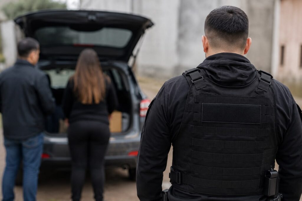 Operativo policial por estafa en Funes
