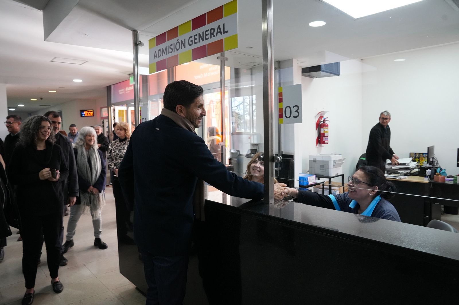Recorrida por los servicios del Hospital de Niños Zona Norte de Rosario