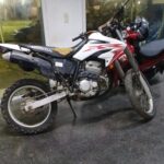 Motocicleta Honda Tornado 250 robada y recuperada por la policía en Funes