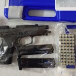 Una pistola calibre 9 milímetros, dos cargadores y una caja de municiones secuestradas por la PDI en Capitán Bermúdez