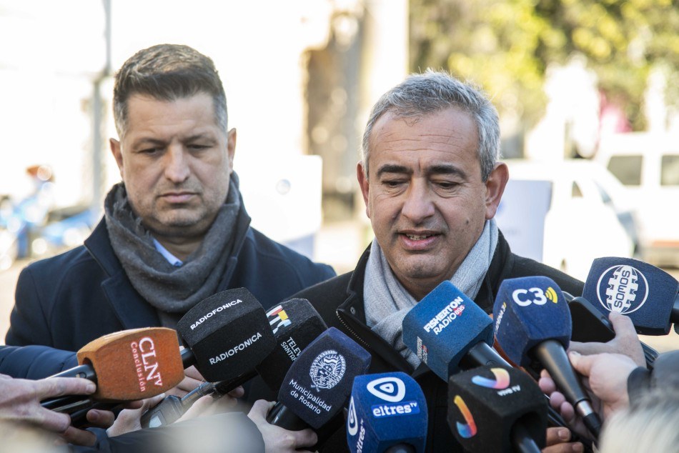 El intendente Pablo Javkin anuncia el Plan de Calles de invierno en Rosario