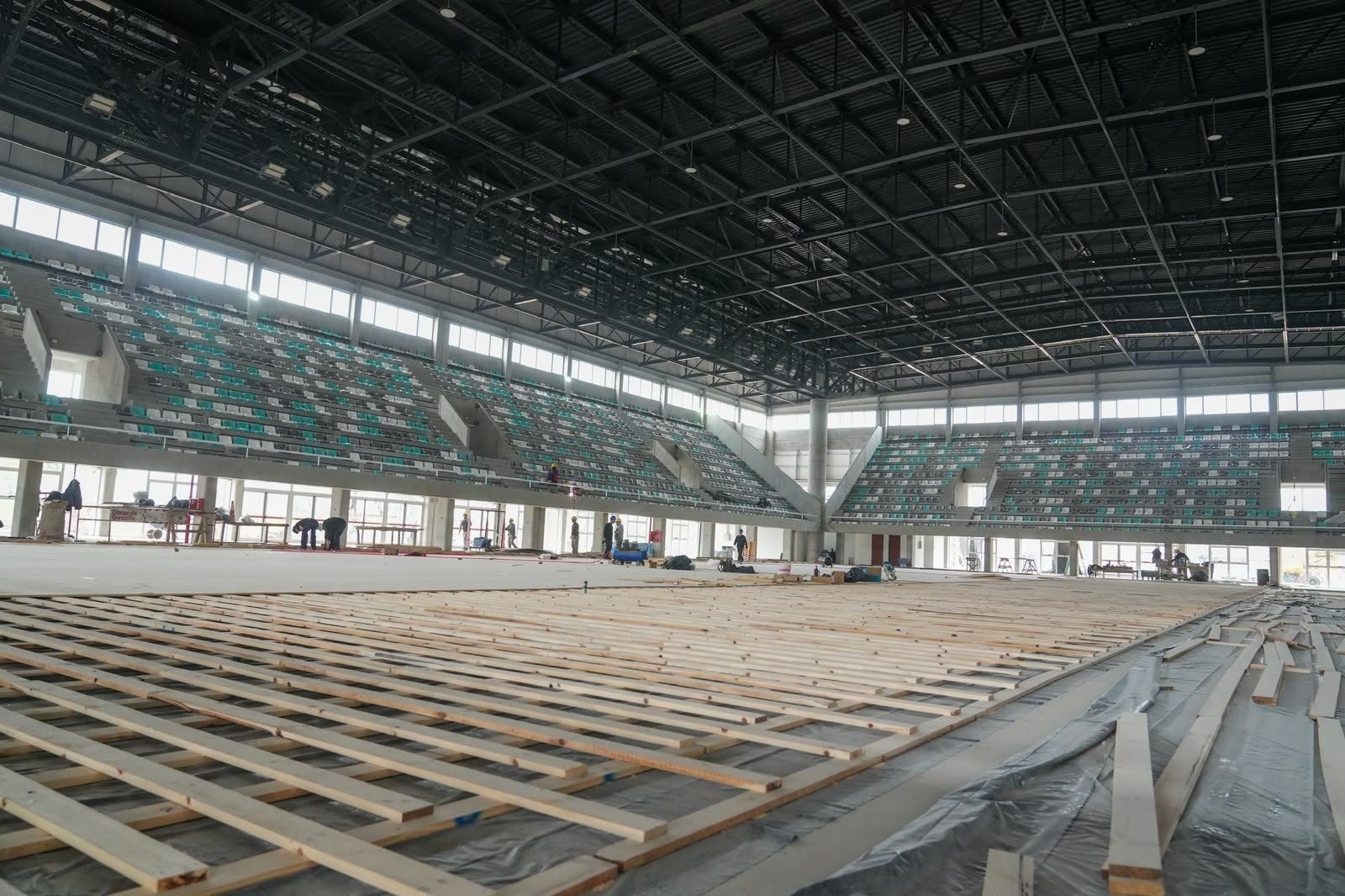 Instalaciones del polo deportivo de Santa Fe para los Juegos Suramericanos