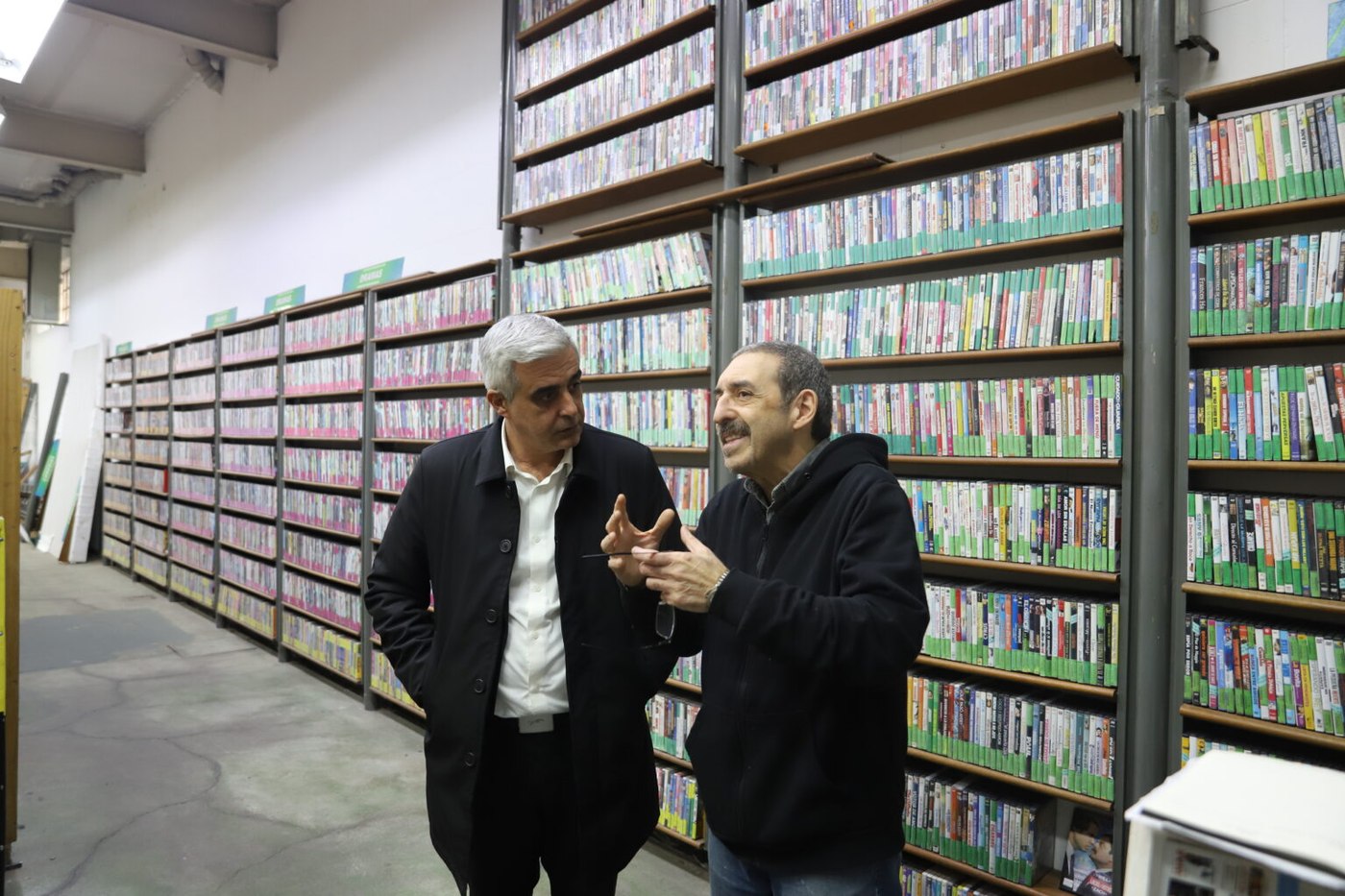 La colección de películas de la Videoteca Rosario